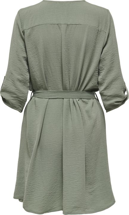 Actual product image JdY Normal geschnitten V-Ausschnitt Voluminöser Armschnitt Kurzes Kleid Kleid (M)