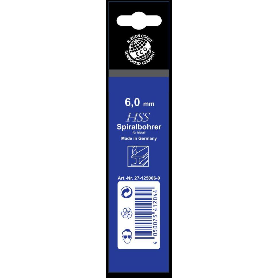 Dönges, Bohrereinsatz, HSS-Spiralbohrer in Tasche, Ø 4 mm, 2 St. (4 Millimeter)