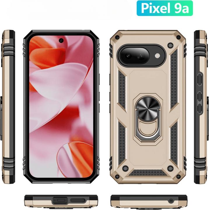 Image du produit Cover-Discount Google Pixel 9a - Robustes Back Cover mit Kickstand (Google Pixel 9a)