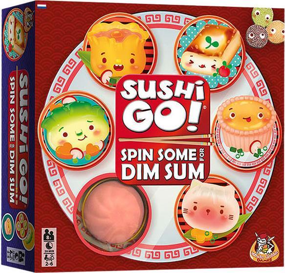 Produktbild White Goblin Sushi Go! Dreh die Dim Sum-Richtung – Brettspiel für 2 bis 6 Spieler (2 - 6 Spieler)