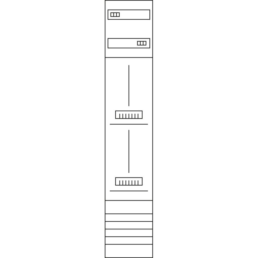 Thumbnail - Hager, Verteilerschrank Zubehör, Zählerschrank ZH53W3N 2ZP 1feld 1350mm