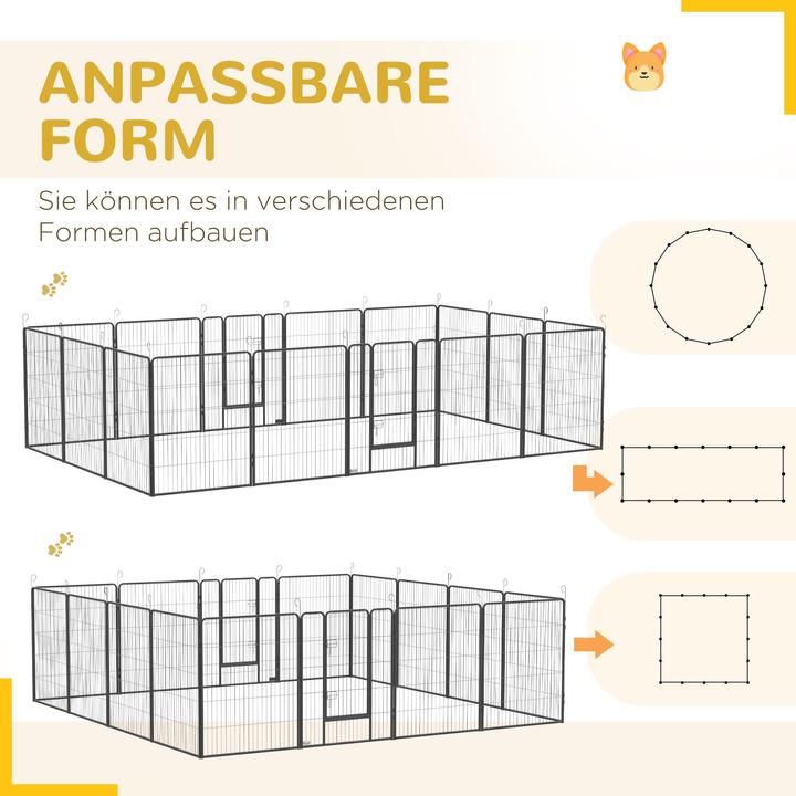 Immagine prodotto PawHut Cabina da esterno con due porte
