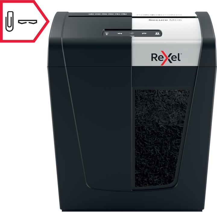Produktbild Rexel SECURE MC6 WHISPER-SHRED™ - Aktenvernichter (Partikelschnitt)
