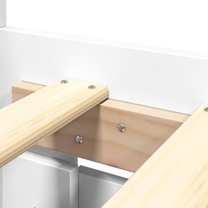 Actual product image VidaXL Bed frame with headboard (180 x 200 cm)