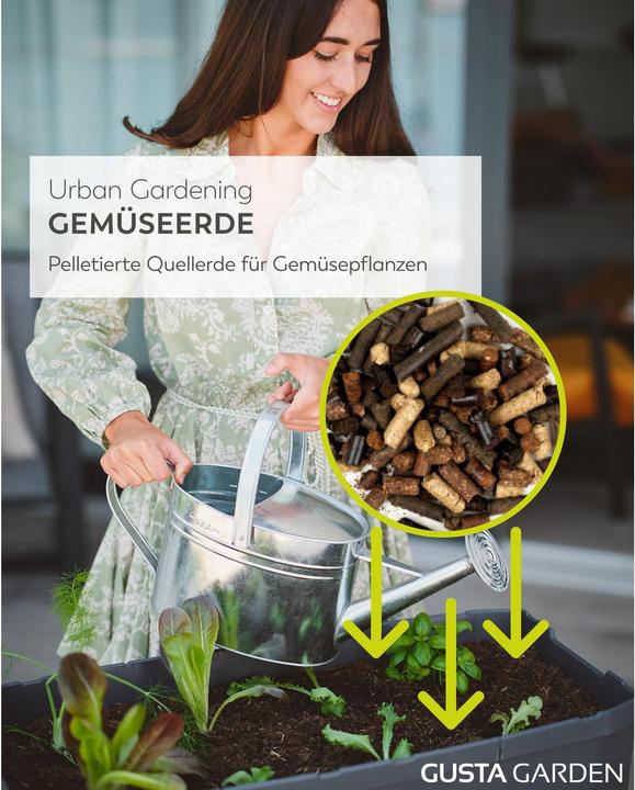 Produktbild Gusta Garden Pelletierte Quellerde 4.6 kg
