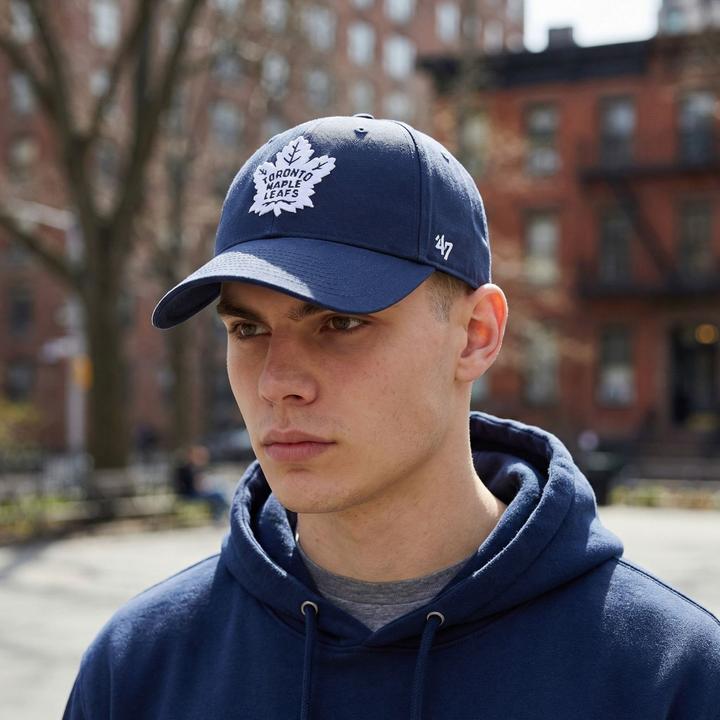 Actual product image 47 Brand Strapback Cap - Legend Toronto Maple Leafs Navy