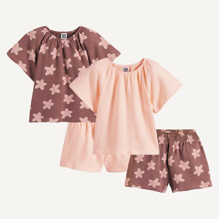 Fleurs, Marron, Rose