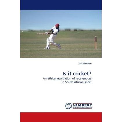 Is it cricket?, Sachbücher