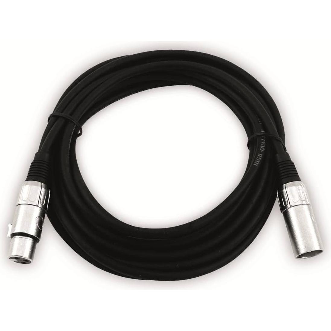 Thumbnail - Omnitronic XLR Kabel 3pol 0,5m sw (0.50 m, XLR), Audio Kabel