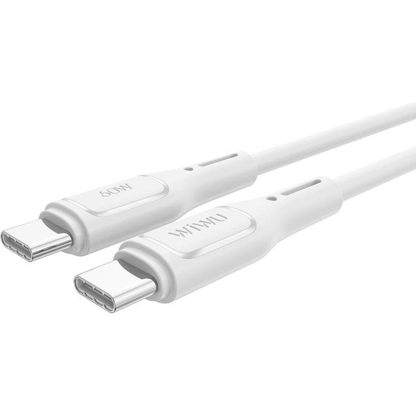 Thumbnail - Wiwu Starlink Serie 60W Schnellladekabel Wi-C043E C-C Weiss (USB 3.0), USB Kabel