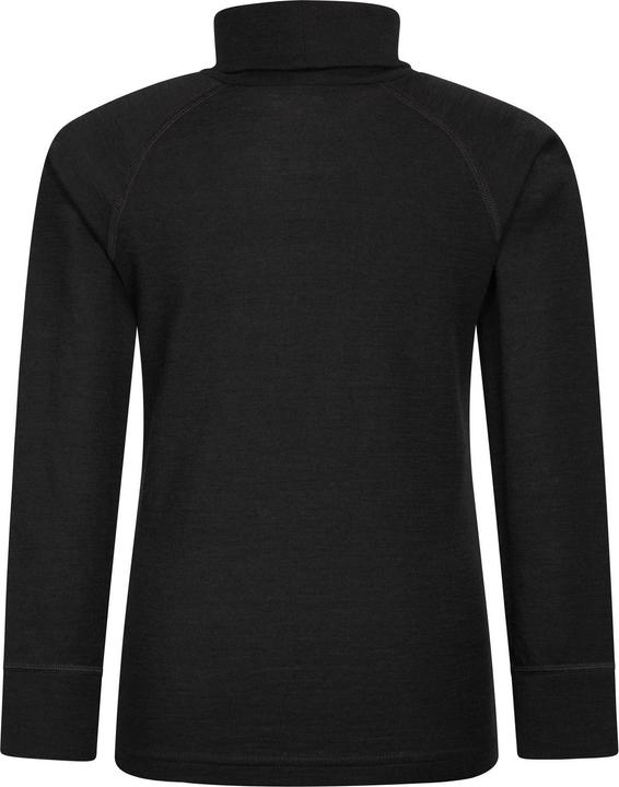 Actual product image Mountain Warehouse Childrens/Kids Merino Wool Roll Neck Base Layer Top (104)
