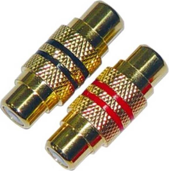 Produktbild Goldline Cinch Kupplung 1 x rot / 1 x schwarz (Cinch)