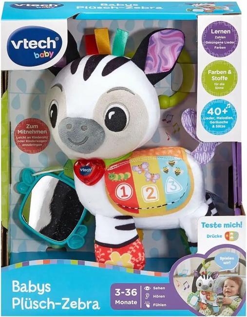 Produktbild VTech Babys Plüsch-Zebra (27.90 cm)