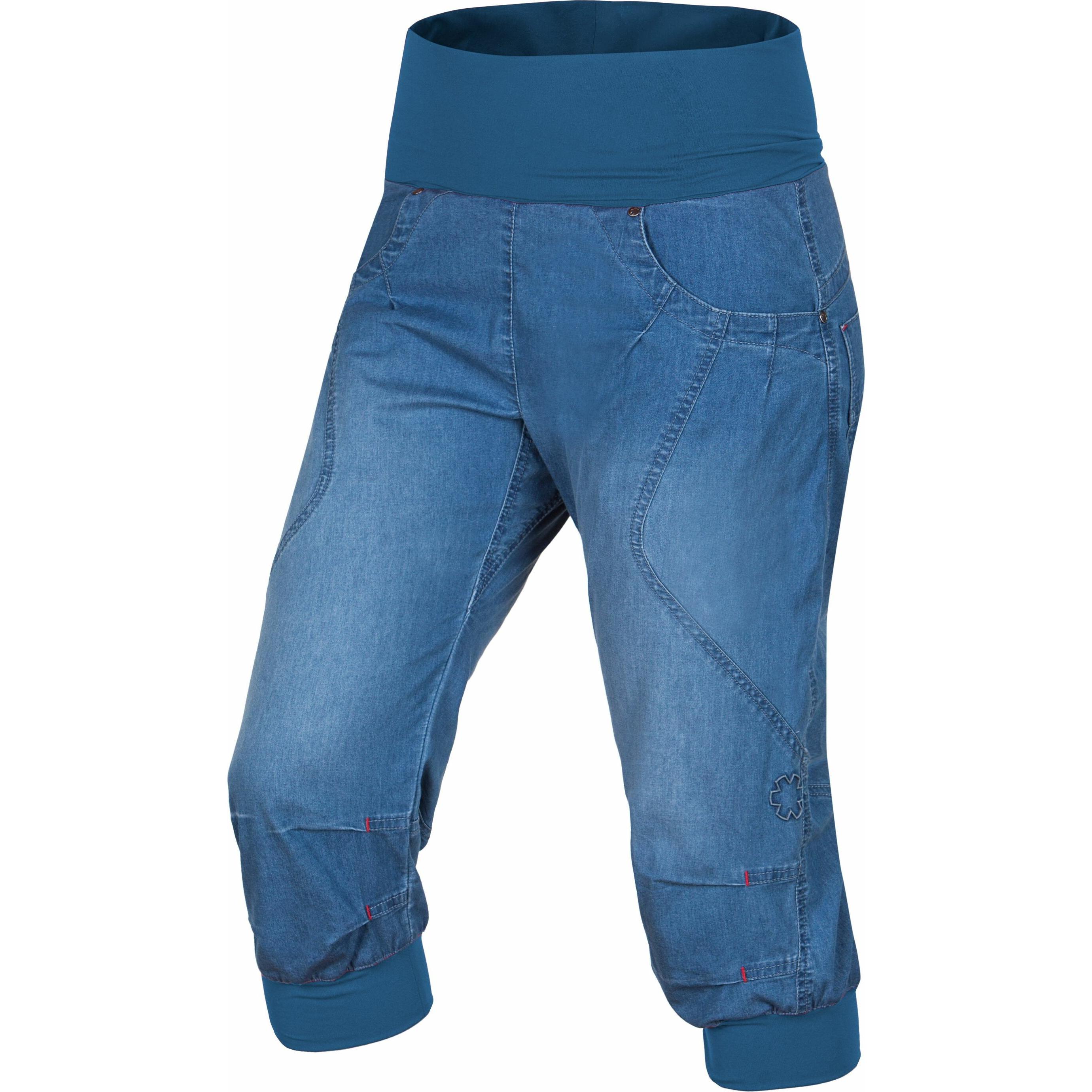 Ocun, Damen, Outdoorhose, Noya Jeans Shorts (M), Blau, M