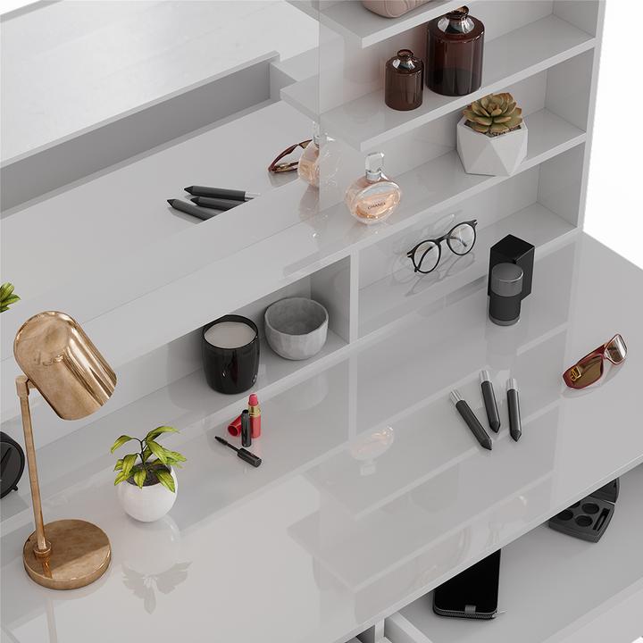 Image du produit Vicco Sherry mit Hocker (120 x 55 x 75 cm)