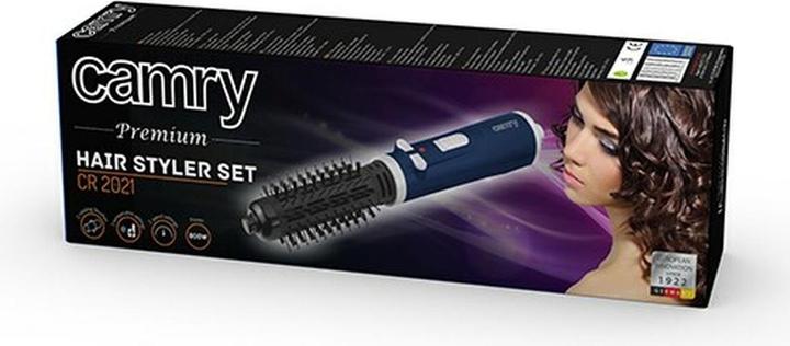 Immagine prodotto Camry CR 2021 strumento per lo styling dei capelli Kit per lo styling dei capelli a vapore Nero, Blu