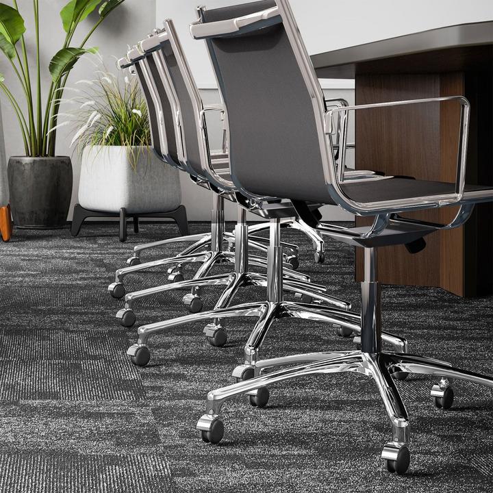 Produktbild Floordirekt Teppichfliese SantoGrau 76, 50 x 50 cm (50 x 50 cm)