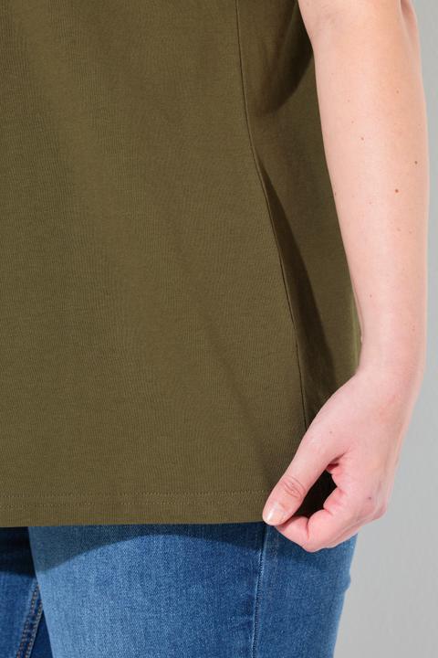 Produktbild Ulla Popken T-Shirts, 2er-Pack, V-Ausschnitt, Halbarm (42, 44)