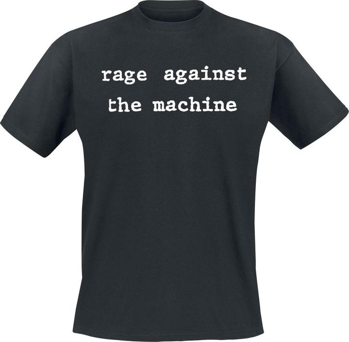 Produktbild Rage Against the Machine Typewriter Molotov (XXL)