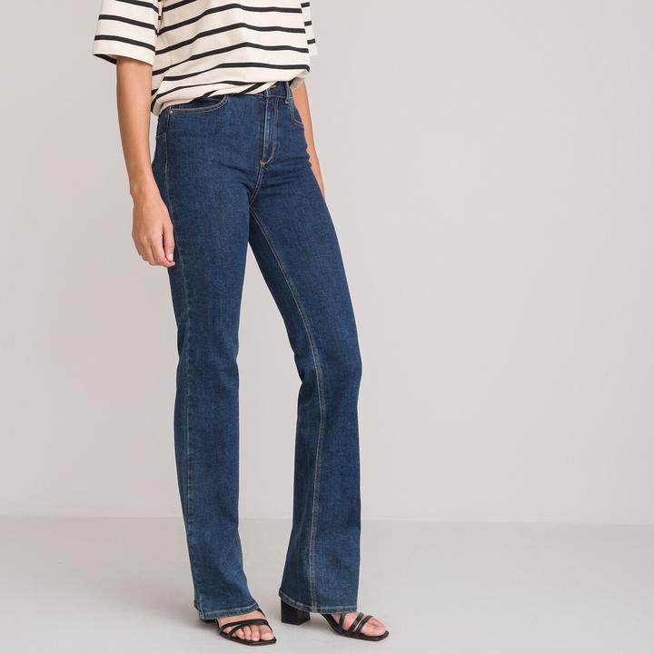 Produktbild La Redoute Collections Bootcut-Jeans mit Push-up-Effekt (L)