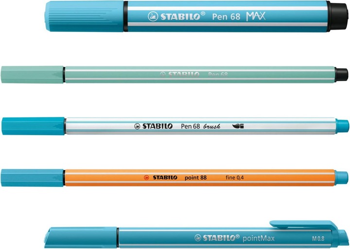 Actual product image STABILO Fasermaler Arty Set (Multicoloured, 55 x)