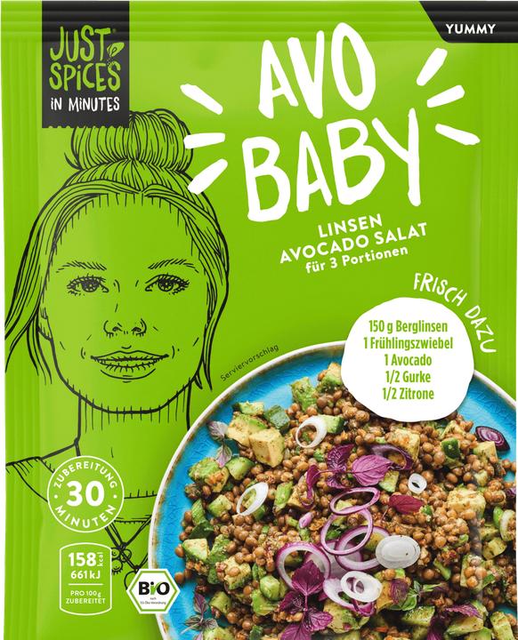 Produktbild Just Spices Linsen Avocado Salat (30 g)