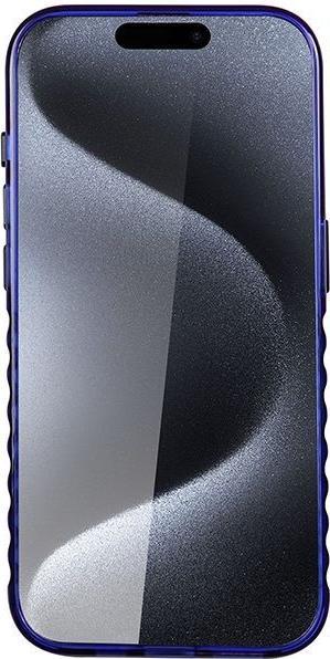 Produktbild Audi IML MagSafe Case iPhone 15 Pro 6.1" niebieski/navy blue hardcase AU-IMLMIP15P-A6/D3-BE (Apple iPhone 15 Pro)