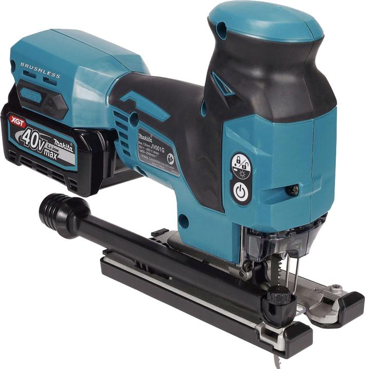 Immagine prodotto Makita Seghetto alternativo a batteria JV001GD101 | 40 volt, 1x batteria da 2,5 Ah, caricatore rapido