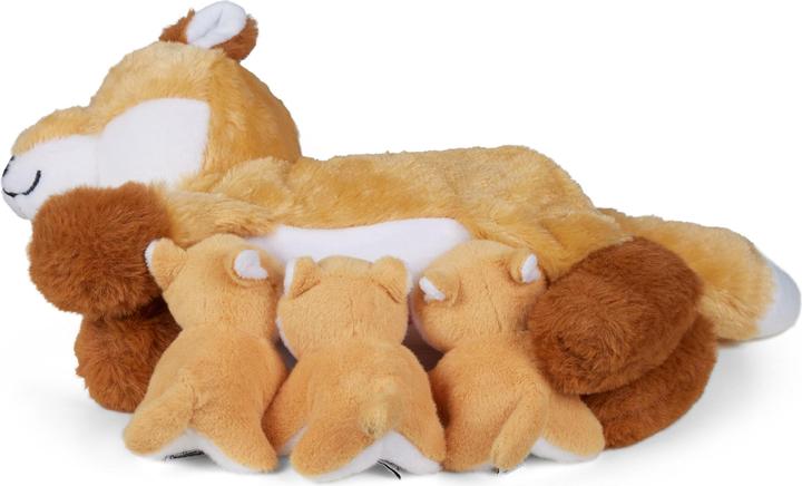 Actual product image Mamanimals Mum Fox & Babies (15 cm)