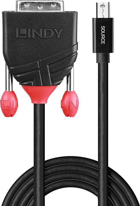 Actual product image Lindy Mini DisplayPort — DVI (3 m)