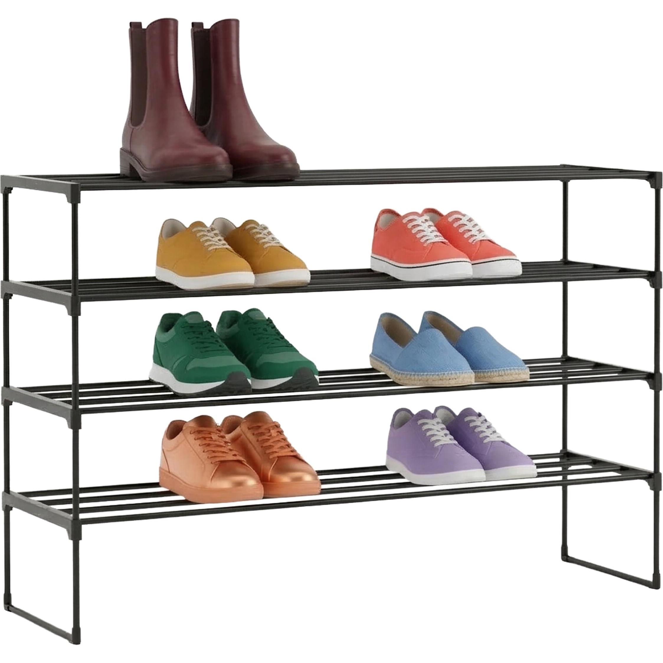 Relaxdays, Scarpiera, Scarpiera (117 x 30 x 72 cm)