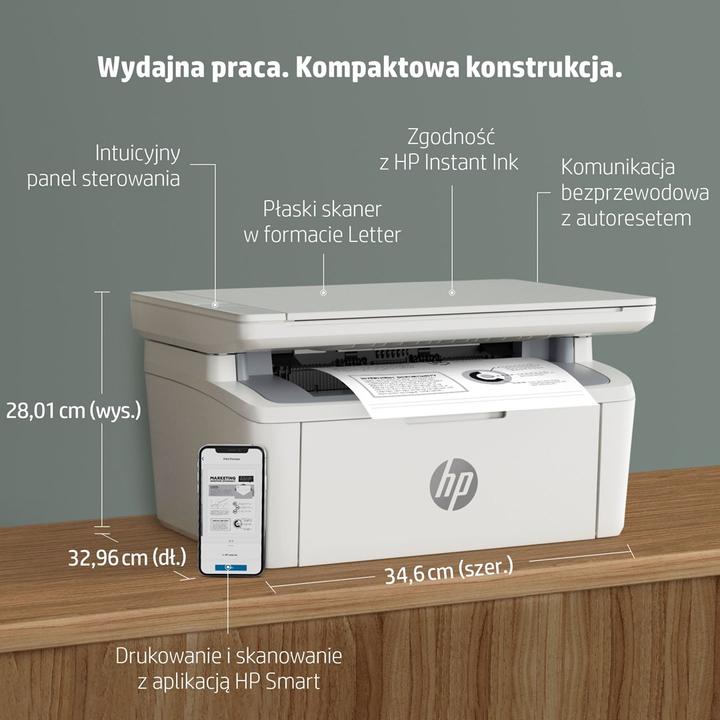 Produktbild HP LaserJet M140w (Laser, Schwarz-Weiss)
