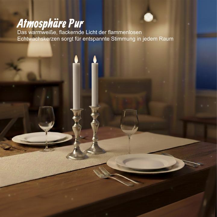 Productafbeelding Relaxdays 6x LED-Stabkerzen (6x)