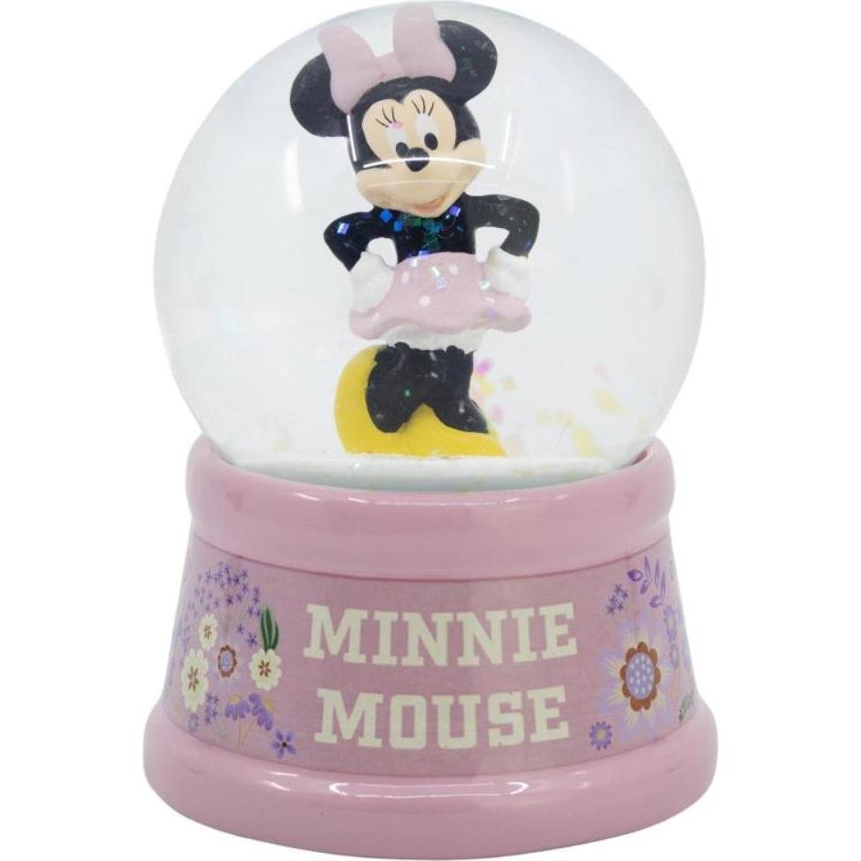 Tinisu, Weihnachtsdeko, Minnie Maus Schneekugel - Disney Glaskugel mit Schnee
