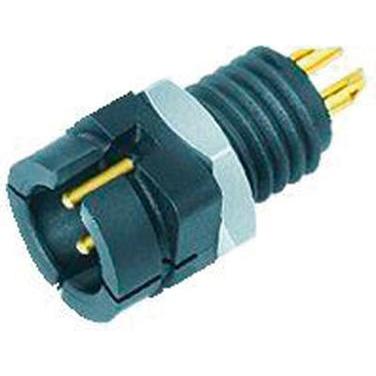Thumbnail - Schubiger Serie 719 4 pole male panel mount, Elektronikkabel + Stecker