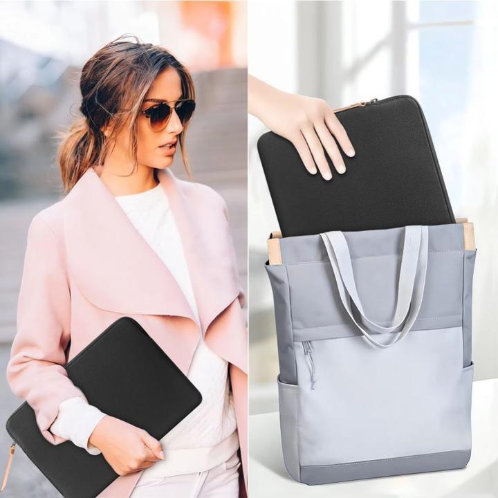 Immagine prodotto Tech-Protect Fleece Laptoptasche 13-14 - Schwarz (14")