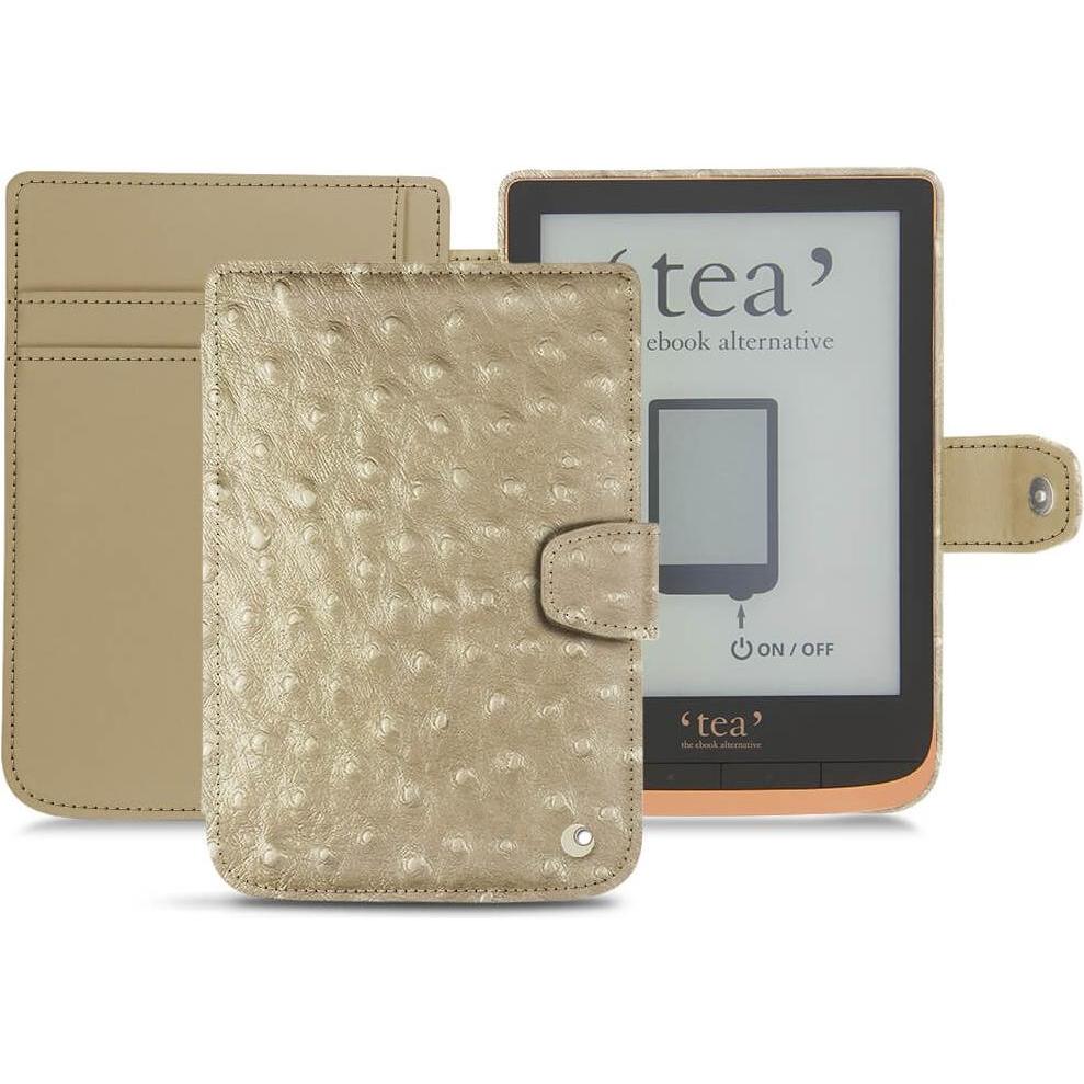 Noreve Lederschutzhülle Wallet (Touch HD 3), eReader Zubehör, Beige