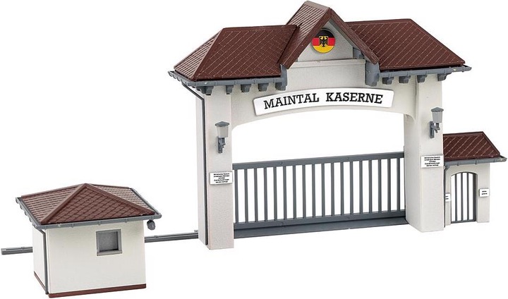 Actual product image Faller Barracks main entrance