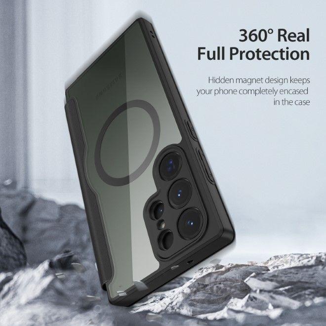 Actual product image Dux Ducis Skin X Pro Series Leather Book Cover Case (Samsung Galaxy S23 Ultra)