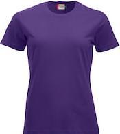 Produktbild Clique Damen T-Shirt Classic-T 029361, Baumwolle, lila, Grösse L (L)