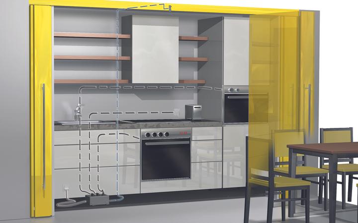 Actual product image Halemeier Automatic switch-off SafetyBox for HV electrical appliances (1 pcs.)