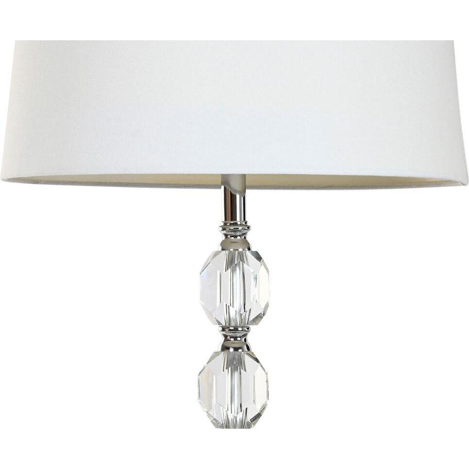 Esprit, Lampada a stelo, Floor Lamp Home White Silver 50 W 220 V 35 x 35 x 150 cm (3 Pieces)