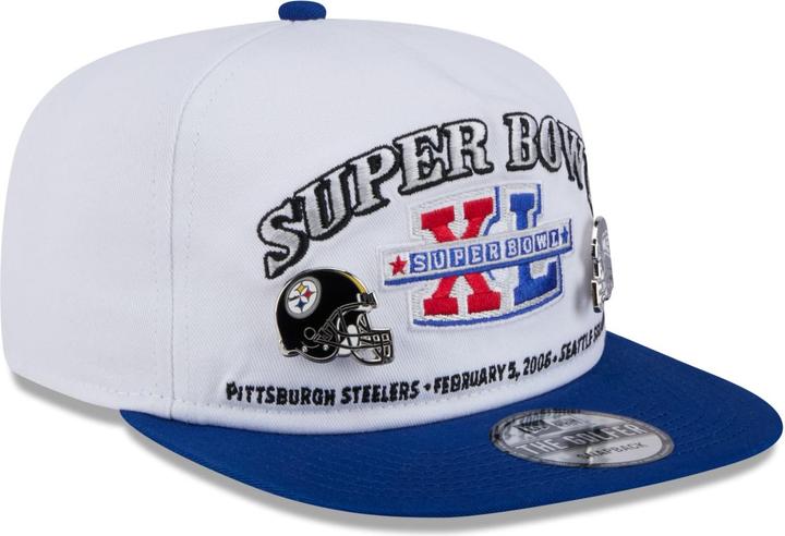 Actual product image New Era Golfer Cap - Super Bowl Xl Pin Steelers Seahawks (One size)