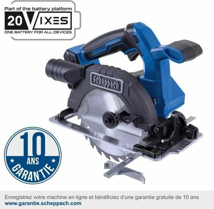 Produktbild Scheppach Akku-Handkreissäge BC-HCS165-X (DIY)