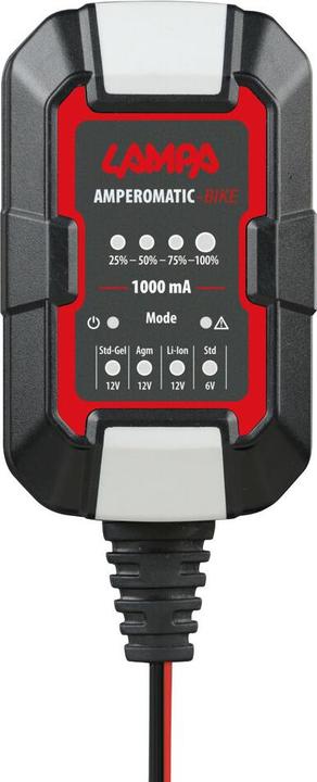 Produktbild Lampa Motorrad Batterieladegerät (12V, 6V, 1 A)