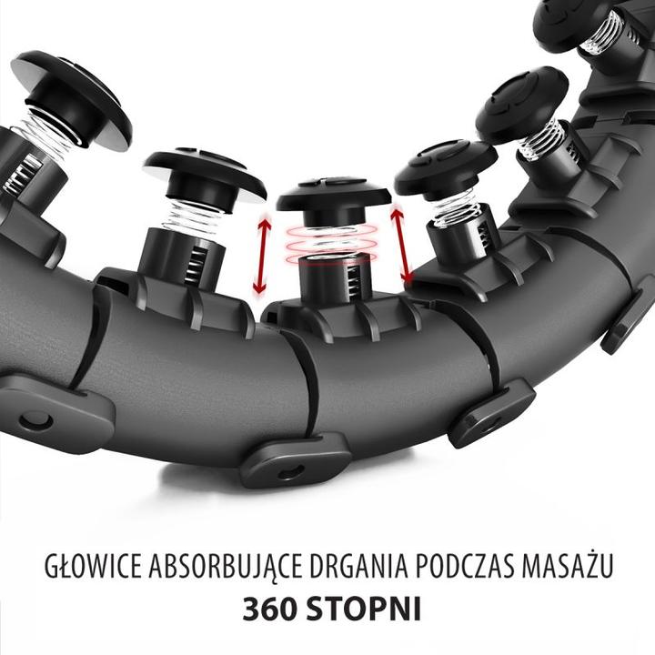 Image du produit HMS HHW01 HULA HOOP noir AVEC POIDS (1250 g)