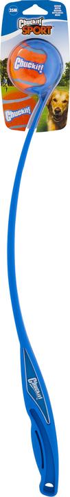 Image du produit Chuckit! SPORT 25 M Lanceur de balles pour chiens 64 cm Bleu (Jouet à balle chien)