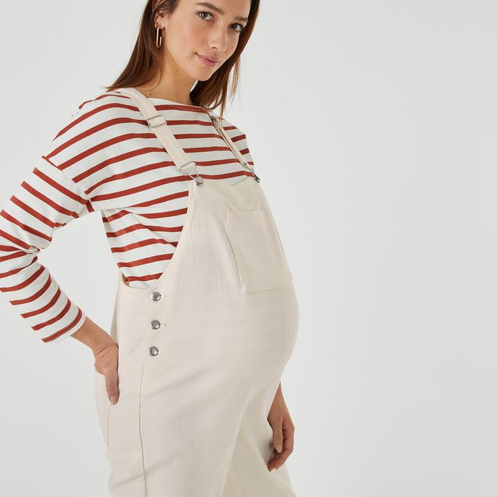 Actual product image La Redoute Collections Jeans dungarees for pregnancy (44)