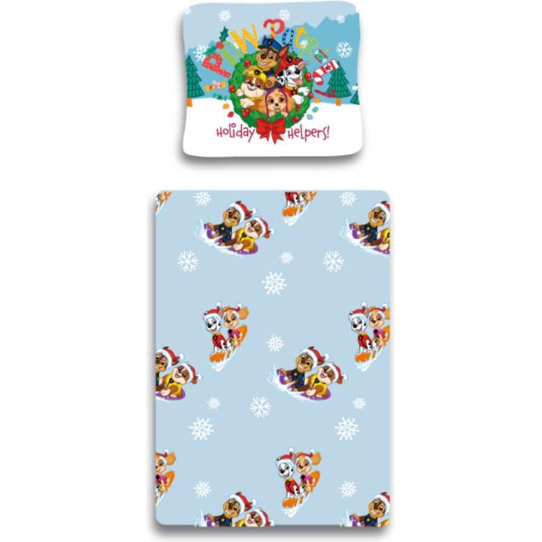 Thumbnail - BrandMac, Kinderbettwäsche, Bed Linen - Adult Size 140 x 200 cm - Paw Patrol Winter (1029214)
