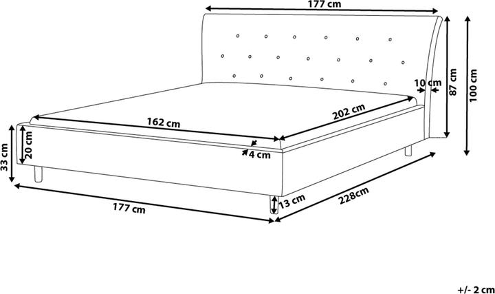 Actual product image Beliani Saverne (160 x 200 cm)